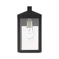 thumbnail image 4 of Livex Lighting  Outdoor Wall Lantern 1 Light Black, 4 of 9