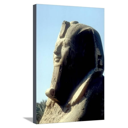 - Head of Alabaster Sphinx, Memphis, Egypt, 18th or 19th Dynasty, C14th - 13th Century Bc Stretched Canvas Print Wall Art By CM Dixon