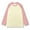 Pink, variant on Zylanna Men's T-Shirts Tee, Long Sleeve Color Block Crew Neck Stretchy Casual Tops for Man Brown