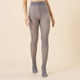 thumbnail image 4 of Maplenight Fleece Lined Tights for Women Thick Thermal Fake Translucent Pantyhose High Waisted Winter Warm Sheer Leggings, 4 of 7