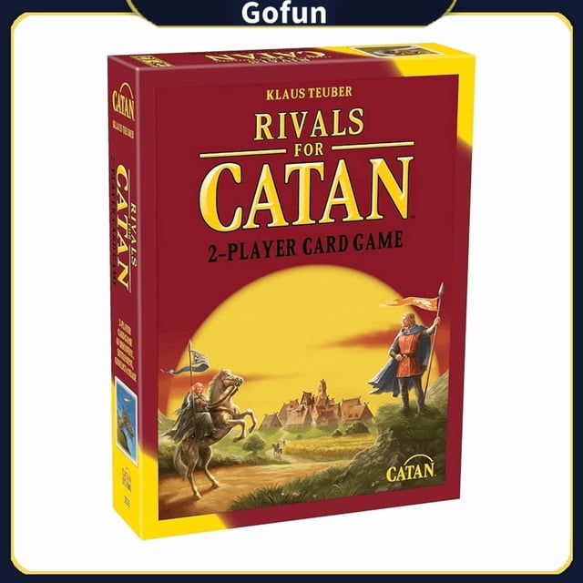 Juego de cartas CATAN Rivals para CATAN Strategy 2 para jugadores de más de 10 años