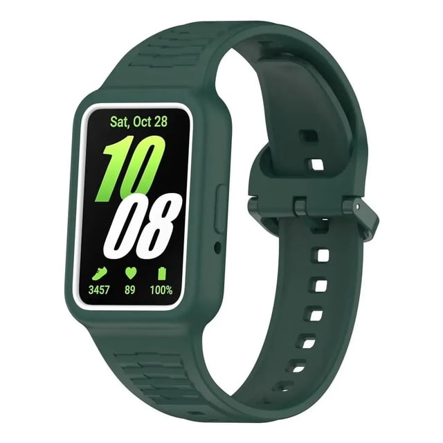 Correa de Silicona Transpirable con Case para Samsung Galaxy Fit 3, Unisex, Deportivo