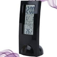 thumbnail image 3 of Worgeous  Temperature Gauge Tabletop Digital Alarm Clock Clocks Black, 3 of 8