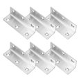thumbnail image 4 of L Shaped Angle Brackets 6Pcs For Wood Corner Assembly Perfect For Reinforcement In Diverse Projects, 4 of 4