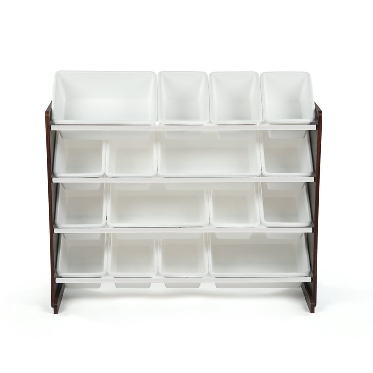 Black and sale white toy storage