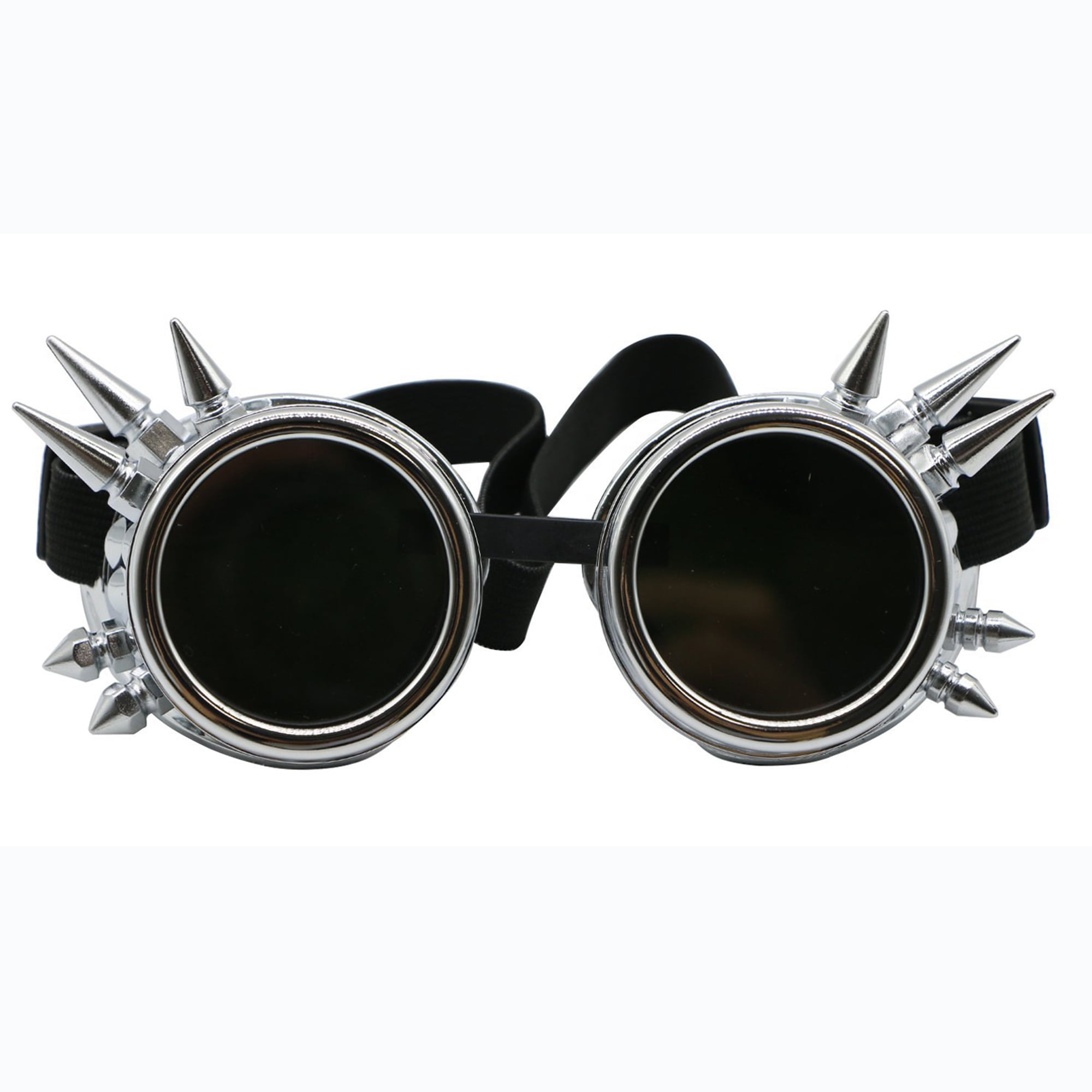 Retro Steam  Round Punk Goggles Steampunk Glasses Welding Gothic Hot 
