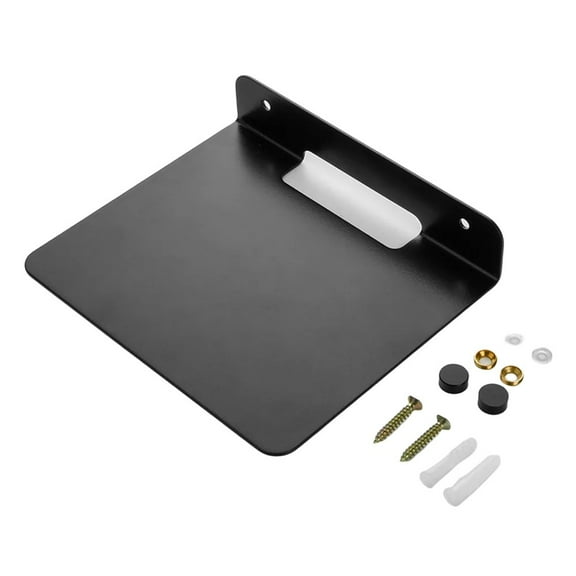 for Durable Metal Speaker Wall Mount Shelf Stylish Storage for Home Audio