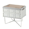 thumbnail image 5 of Camping Foldable Metal Stand Portable Coolers Stand for Outdoor Picnics Fishing, 5 of 10