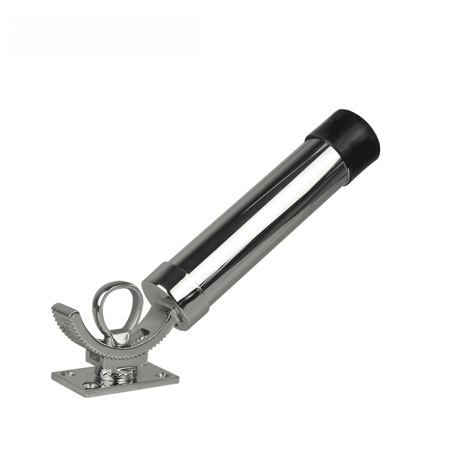Stainless Steel 360° Fishing Rod Holder: Adjustable Support for Boats & Yachts