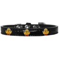 thumbnail image 1 of Chickadee Widget Croc Dog Collar Black Size 12, 1 of 1