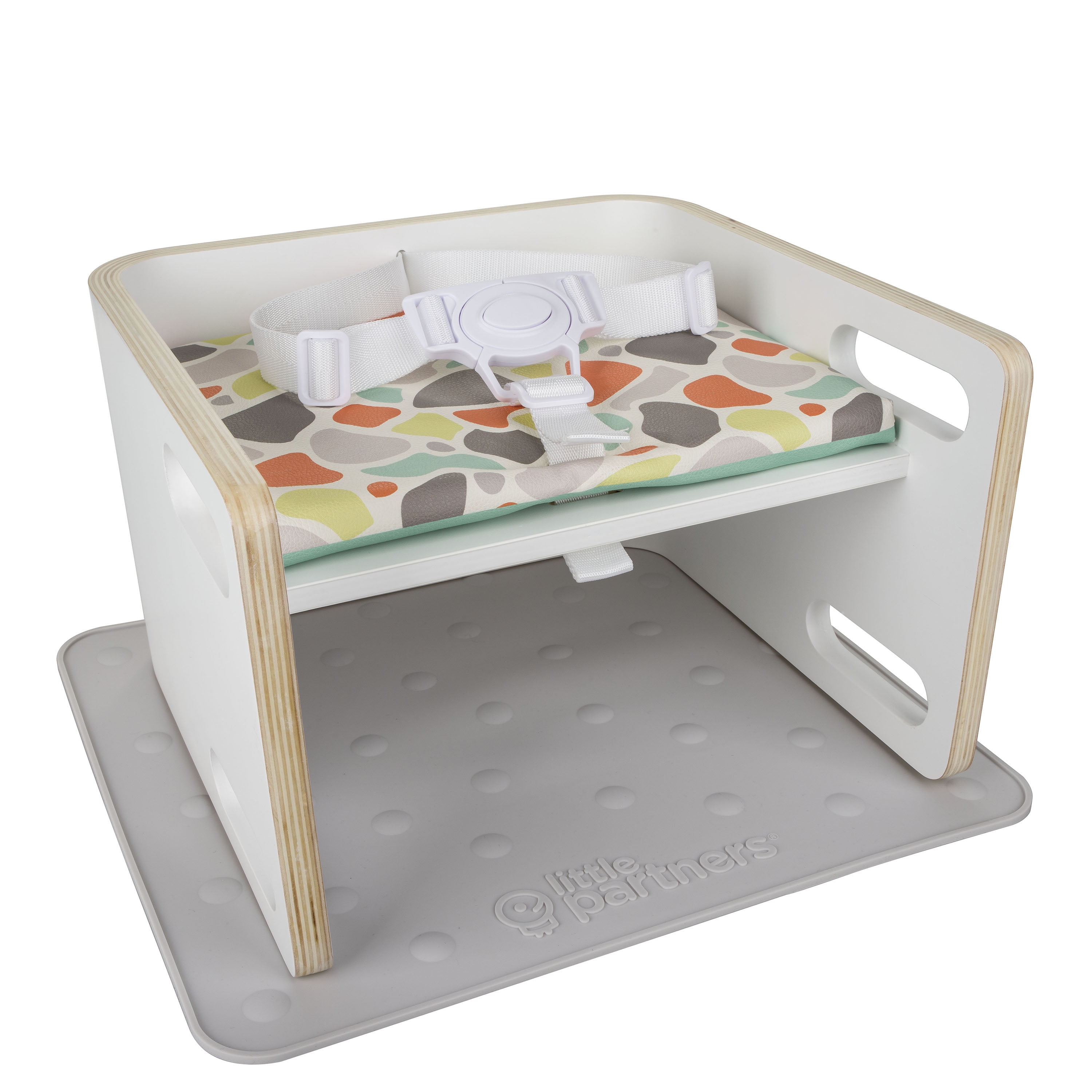 Little Partners 3-in-1 Learning Booster, Pebbles on White, Unisex