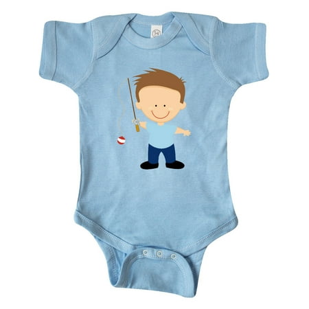 

Inktastic Fishing Boy or Dad Gift Baby Boy Bodysuit