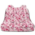 thumbnail image 5 of Drydeepin Pink Butterfly Cherry Blossom Pattern Car Backseat Cover Rear Bench Towel Cover Non-Slip Automotive Accessories for Sedans, SUVs, Vans Universal Seats Protector Car Interior Decor, 5 of 7