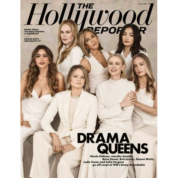The Hollywood Reporter - 24.05.29 Edition: Drama Queens, Nicole Kidman, Jennifer Aniston, Anna Sawai, Brie Larson, Naomi Watts, Jodie Foster Sofia Vergara Go Off Script At Emmy Roundtable More!