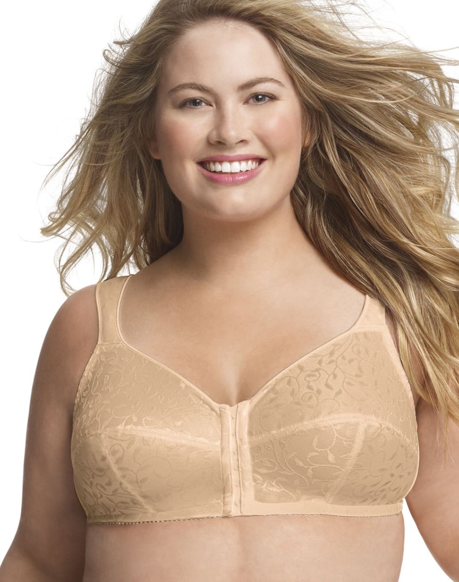 Just My Size Front Close Wirefree Bra, Style 1107