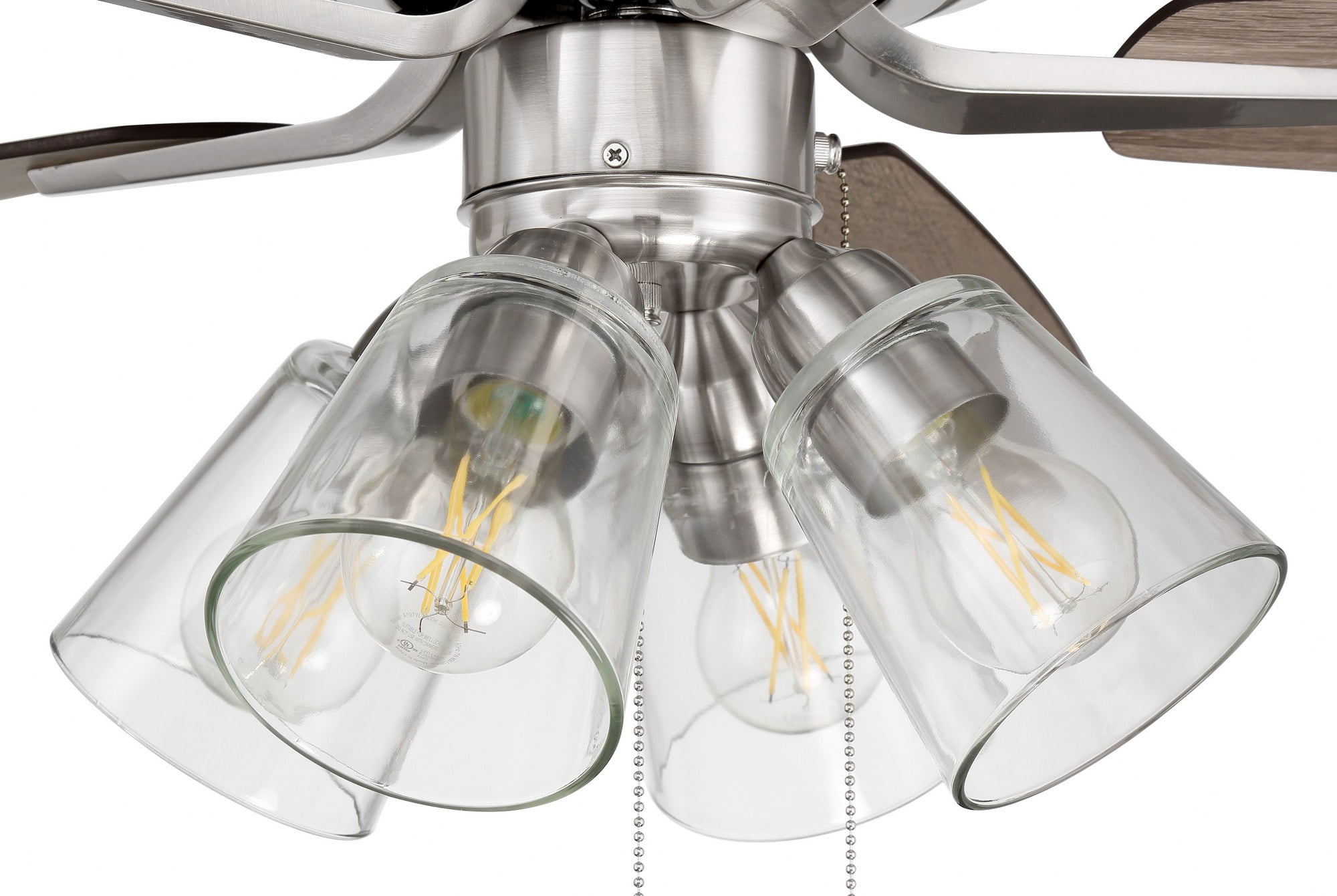 P104BNK5-52DWGWN Craftmade Lighting Pro Plus 104 Series - 52 Inch 5 Blade Ceiling Fan with Light Kit
