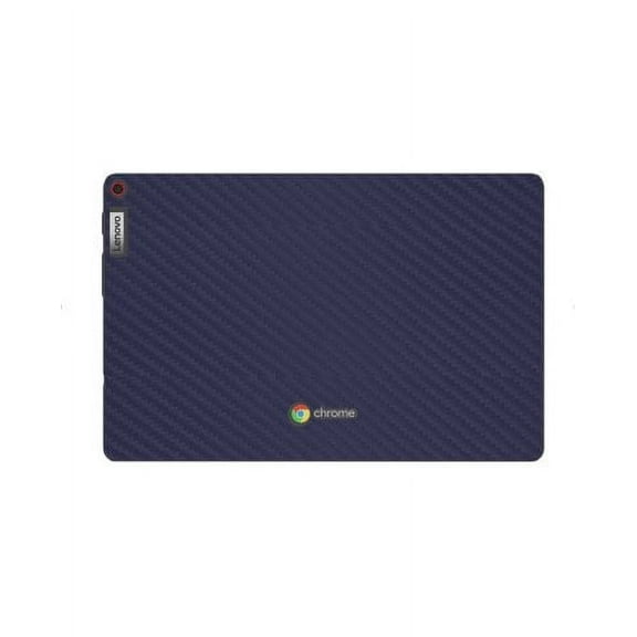 IBM/Lenovo Chromebook 10e Tablet BLUE CARBON FIBER Laptop Skin
