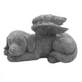 thumbnail image 2 of Dog Angel Pet Memorial Tombstone Marking Carved Statue, Resin, Stone, 2 of 10