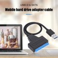 thumbnail image 3 of MesaSe USB 3.0 To SATA Hard Drive Adapter Cable Up To 6 Gbps 22pin for 2.5 Inch HDD SSD, 3 of 9