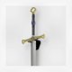 thumbnail image 5 of Vertical Wall Mount Samurai Sword Display Rack Holder for All Types of Blades, 5 of 5