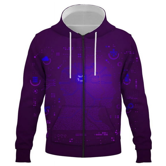 2024 Scientific brain 3D Hoodies Print Harajuku Streetwear Funny Hooded Sweatshirts Men Women Fashion Casual Cool Pullover Tops