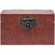 thumbnail image 5 of Caja de cierre de joyería de madera decorativa con pestillo de cerrojo retro (9 piezas), 5 of 5
