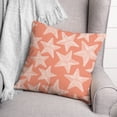 thumbnail image 3 of Creative Products Starfish Coral 18x18 Spun Poly Pillow, 3 of 3