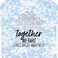 thumbnail image 4 of Inktastic Together, We Fight Lung Cancer Awareness T-Shirt, 4 of 5