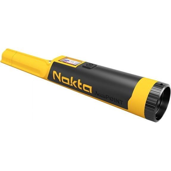 NOKTA AccuPOINT Metal Detector Pinpointer, Professional Waterproof Handheld Pin Pointer Wand with Color LCD Screen, Gold & Iron Tones NOKTA DETECTION TECHNOLOGIES