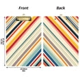 thumbnail image 5 of FORMRS Acrylic Clipboard with Low Profile Clip Standard A4 Letter Size, 12.5" x 9", Striped Pattern, 5 of 8