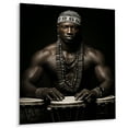 thumbnail image 2 of Designart "Indigenous Cadence I" African American Metal Wall Decor, 2 of 5