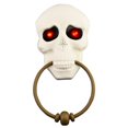 thumbnail image 1 of Halloween Glowing Skull Bells Scary Sound Home Party Spooky Props  White, 1 of 10