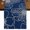 Navy Blue, variant on Table Runners 72 Inches Long Dress Scarves, Teal Flowers Farmhouse Kitchen/Dining Table Runner, Coffee Tablerunners, Spring Floral Botanical Modern Art 14x72 Inch