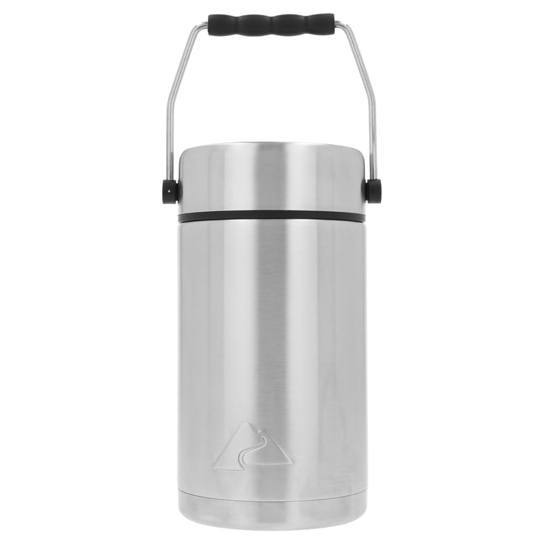 Ozark Trail 47 oz Stainless Steel Food Jar Vacuum-Sealed Leakproof