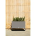 thumbnail image 4 of Veradek Block Series Raised Long Box Plastic Planter - (32 in., Gray), 4 of 9