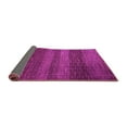 thumbnail image 2 of Ahgly Company Indoor Rectangle Solid Purple Modern Area Rugs, 2' x 4', 2 of 4