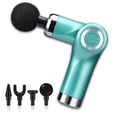 thumbnail image 2 of Guardurnaity Masajeador eléctrico portátil, 45dB, reducción de ruido, 2000mAh, máquina de masaje relajante muscular giratoria, dispositivo de masaje masajeadores Verde, 2 of 6