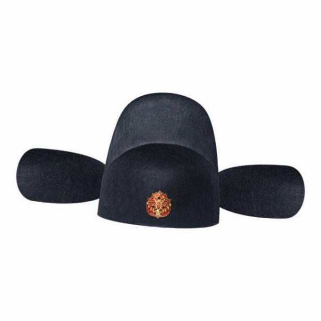 Sombrero de ópera chino, clásico y antiguo sombrero oficial chino para hombres para cosplay y drama. Estilo E