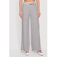thumbnail image 3 of Women's Striped Textured Knit Pull On Pants, 3 of 4