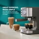 thumbnail image 2 of Máquina de Espresso Compacta Mr. Coffee con Varilla de Vapor de 15 bares, 2 of 6
