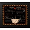 thumbnail image 2 of DiPaolo, Dan 23x20 Black Modern Framed Museum Art Print Titled - Red Star Cafe, 2 of 5