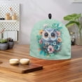 thumbnail image 4 of HELLHERO 1Pcs Teapot Cover Polyester Canvas Teapot Protective Keep Warm with Valentine's Day for Women, 4 of 8