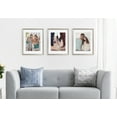 thumbnail image 6 of Kate and Laurel 15" x 19" Polystyrene Picture Frame, Silver, Set of 3, 6 of 6