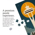 thumbnail image 3 of Lantern Press 1000 Piece Jigsaw Puzzle, Seattle, Washington, Retro Skyline, 3 of 5
