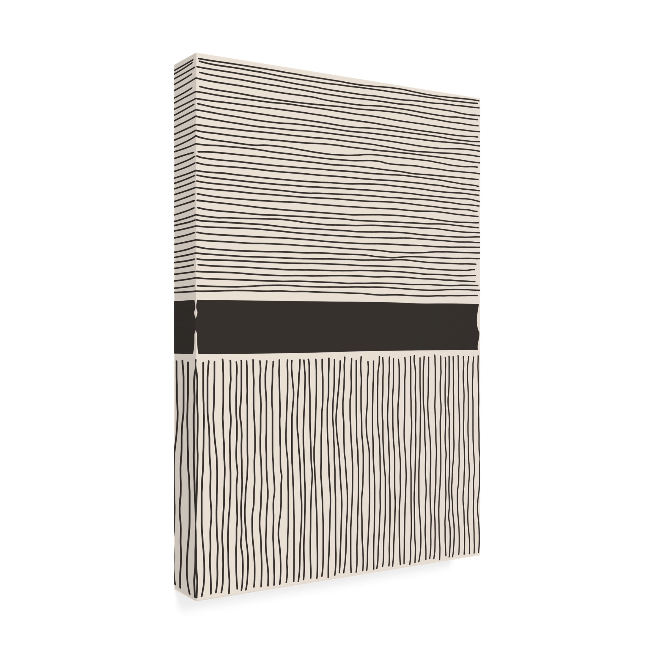 Trademark Fine Art jay stanley Minimal Line Vibes 6 Canvas Wall Art