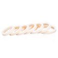 thumbnail image 2 of Cordones de toalla de felpa planos de 15 mm de ancho y modernos Coolstring, diseño grande, grueso y esponjoso, perfectos para zapatillas casuales de mujer, zapatos de dama, 2 of 5