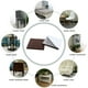 thumbnail image 3 of 30pcs Almohadillas de Fieltro para Muebles Cuadradas 1 1/4" Autoadhesivas Antideslizantes Reducen el Ruido Almohadilla para Patas de Escritorio Marrón, 3 of 7