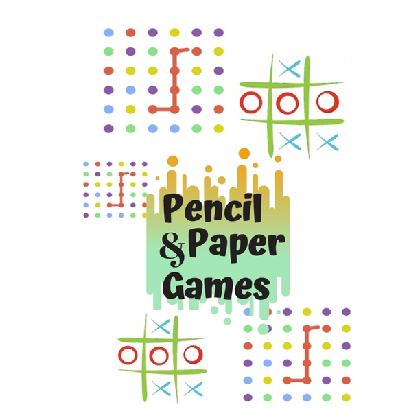 Paper &amp; Pencil Games: Paper &amp; Pencil Games: 2 Player Activity Book ...
