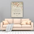 thumbnail image 4 of Flower Wall Art Jeremiah 29 11 Wall Art Bible Verse Poster For Room Artwork Canvas Prints For Living Room Framed 12×18 in, 4 of 5