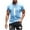 Light Blue Men's T-Shirts, variant on Dagegui Under $15 Men's Outdoor T-Shirts Funny Fishing Graphic Short Sleeve Big and Tall Running Athletic T Shirt Soft Comfy Summer Tees Black M
